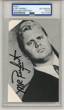 Curt Hennig (Mr. Perfect) ~ Signed Autographed Photograph ~ PSA DNA Encased picture