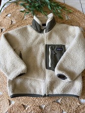 Patagonia Kids' Retro-X® Jacket Taupe Green. Size (5/6) **read*** picture