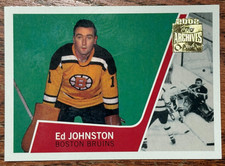 2001/02 TOPPS O-PEE-CHEE ARCHIVES HOCKEY ED JOHNSTON ROOKIE REPRINT-JUN3426 picture