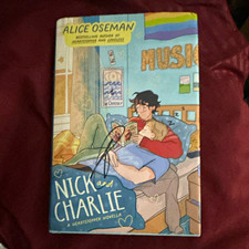 Nick and Charlie (Heartstopper) by Alice Oseman Signed by kit connor Hardcover picture