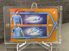 2026 Topps Chrome MLS ANDREA PIRLO - DAVID VILLA Dual Auto Orange /25 DA-PV picture