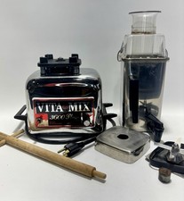 Vintage Vita-Mix 3600 Plus Blender 479043C Stainless Container Works Needs Blade picture