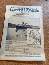 1940s Historical Newspaper Article, Paper, Beige Color picture