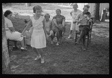 Penderlea Homesteads North Carolina 1930s Sunday at Home Fiddle Dance picture