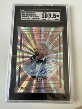 BRUCE BUFFER 2022 DONRUSS UFC VOICES OCTAGON AUTOGRAPH SP AUTO #98/99 SGC 9.5 10 picture