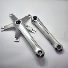 Shimano Dura-Ace FC-7600 NJS Track Crankset 165mm Polished Arms Japan Keirin picture