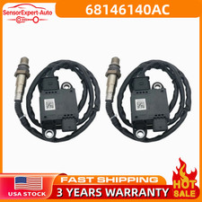2PCS 68146140AC Diesel Exhaust Particulate Sensor for Jeep Grand Cherokee 14-20 picture