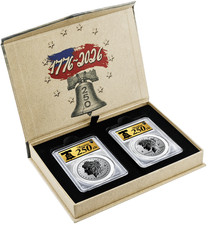 1776-2026 P Morgan & Peace Dollar Reverse Proof Set PCGS PR70 Advanced Release picture