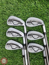 2016 CALLAWAY APEX CF16 IRON SET 5-GW (MISSING 7I) REG AEROTECH STEELFIBER I95 R picture
