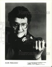 Press Photo Violinist Mark Peskanov - lrp68548 picture