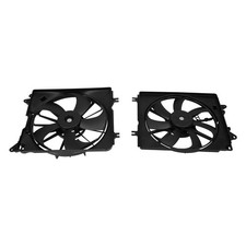 2PCS Radiator AC Cooling Fan Set for Honda CR V 2017-2022 1.5L 386155PAA01 picture