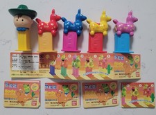Bandai Mini Pez Set #12 Rody full set W/ 5 Inserts Pez Super Rare picture