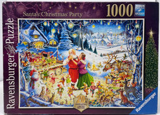 Ravensburger Santa's Christmas Party By Roy Trower [2016] 1000 Piece Puzzle picture