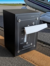 Cessna 172 Flaps Panel for Flight Simulators - w/Black Cabinet - Fast Shipping picture