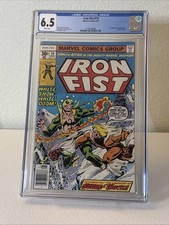 Iron Fist #14 (1977) - First Sabretooth - White Pages - CGC 6.5 picture