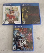 PS4 - 3 New/Sealed Games - Tales Of Symphonia / Shin Megami Tensei III / Persona picture