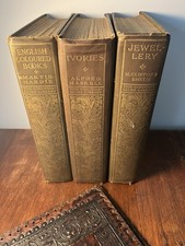 Vintage 1905-1908 The Connoisseur’s Library Set of 3 Hardcovers Methuen London picture