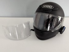 Shoei RF-1200 Motorcycle Helmet w Lexin B4FM Bluetooth Spare Visor  - Medium picture