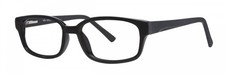 NEW Gallery MACK Eyeglasses BK Black 100% AUTHENTIC picture