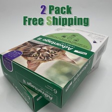 2 Pack For Large Cats Over 9 lbs 6 Doses US EPA APPROVED -US Stock Exp 05/2028+ picture