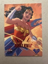 07/38 Fleer 1996 Fleer Ultra Superman WONDER WOMAN Debut Year Card #43 picture