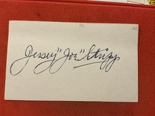 Joe Stripp🔥🔥MLB: 1928 Cincinnati Reds 🔥🔥Autograph🔥🔥 picture