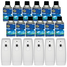 Zep Metered Mist Automatic Aerosol Refill, Blue Sky (Case of 12) with TimeMist picture