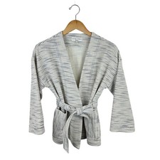 Madewell Texture & Thread Wrap Jacket S Structured Cotton Easy Casual picture