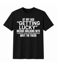 Funny Aging Humor T-Shirt, Getting Older Joke Graphic Tee, Men's Novelty Gift picture