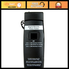 Digital Electric Fence Tester with Backlit Display - Portable Pocket Size Tool picture