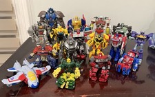 Nice Lot of (16)  Transformers Toys Optimus Prime, Bumblebee, Rare Frankenstein picture