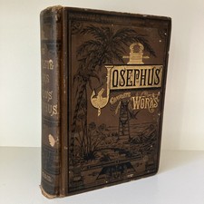 The Complete Works of Flavius Josephus William Whiston J.E. Potter & Co. Antique picture