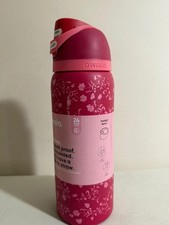 32OZ Owala FreeSip Water Bottle Love Letter Special Edition PINK - 2025 NEW picture