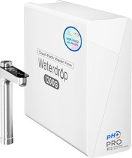 [ Dual Flow ] Waterdrop X12-PRO 1200 GPD Reverse Osmosis Water Filter, Alkaline picture