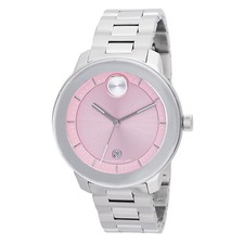 Movado 3600872 Women's Bold Verso Pink Dial Quartz Watch picture
