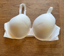 Victoria's Secret White Solid 40DD Body By Victoria Perfect Shape Push Up Bra VS picture