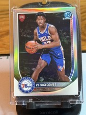 2025-26 Bowman - Chrome Rookie Red Rc Logo Variation VJ Edgecombe #BRR-3 (RC) picture