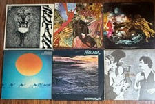 Lot of 6 Santana Vinyl LPs S/T Abraxas III Caravanserai Moonflower Inner Secrets picture