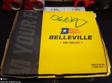 GENUINE BELLEVILLE MEN'S USAF TEMP/WEATHER COMBAT BOOTS. SIZE 9 WIDE NEW IN BOX picture