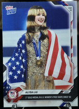 2026 Topps Now Alysa Liu #16 Olympic Gold Medal Team USA Figure Skating 🔥 picture
