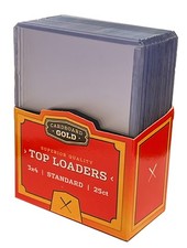 400 CBG Hard Plastic Baseball Trading Card Topload Holders 12mil rigid toploader picture
