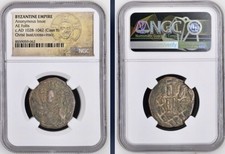 Byzantine Empire Jesus Christ King Of Kings Ancient NGC Genuine Coin 1028-1042AD picture