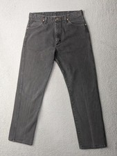 Vintage Wrangler 13MWZ Jeans 33x32 (Fits 30.5x30) Grayish Black USA Cowboy picture