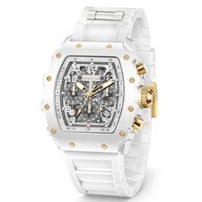 Invicta Racing White Hot - Nitro Chronograph Quartz Silver Dial Men's Watch picture