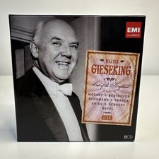EMI Walter Gieseking Icon 8 CD Box Set Mozart Beethoven Schumann Franck Grieg picture