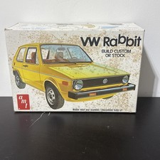 AMT Volkswagen Rabbit Mk I VW Kit # 2001 Stock or Custom Unbuilt in Box Mk1 picture