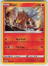 Holo Entei 020/163 Rare Battle Styles Near Mint picture