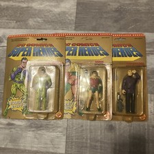 Vintage 1989 DCcomic figure 3-piece set TOYBIZ- picture