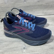 Brooks Levitate 6 Blue Pink Running Shoes Sneakers 1203841B463 Women’s Size 8 B picture