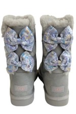 UGG Bailey Bow Abstract Splatter Boots picture